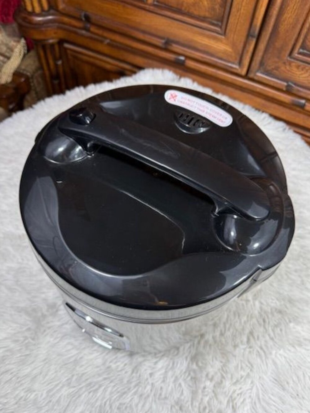 Aroma 20-Cup Cooked Digital Rice Cooker Slow Cooker Food Steamer ARC-150SB - Picture 8 of 11